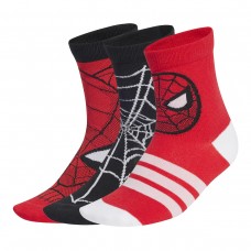 ADIDAS JG5787  ΣΕΤ ΠΑΙΔΙΚΕΣ ΑΘΛΗΤΙΚΕΣ ΚΑΛΤΣΕΣ MARVEL SPIDERMAN 3 ΖΕΥΓΗ ΑΓΟΡΙ ΔΙΑΦΟΡΑ ΧΡΩΜΑΤΑ
